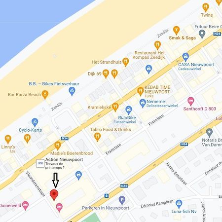 Groot Terras I Luxe Verblijf I Tot 4 Personen I 50M Van De Dijk I Nieuwpoort-Bad מראה חיצוני תמונה
